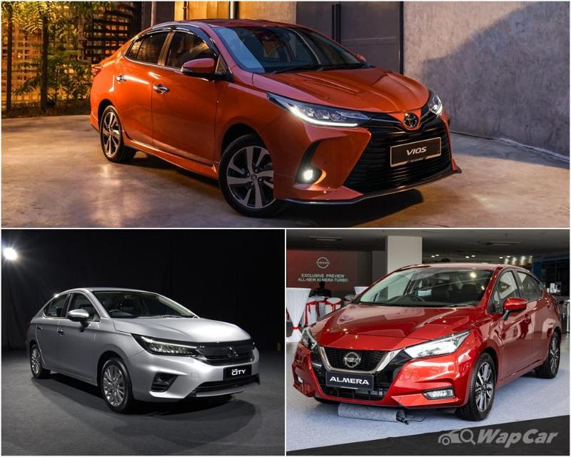 Is the new 2021 Toyota Vios facelift a better car than the City and Almera? 02
