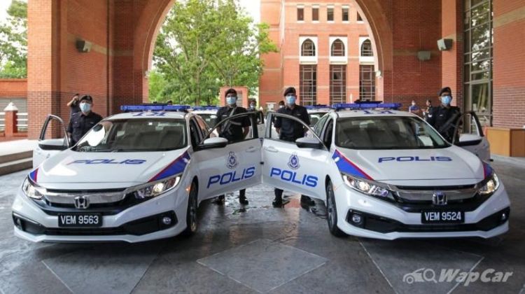 More power than the Civic 1.8, here comes the Proton X70 police car