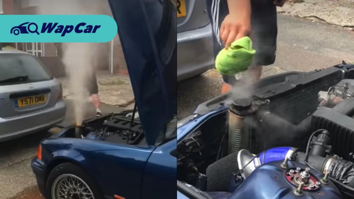 Here’s why you shouldn’t open the radiator cap of an overheating car 01