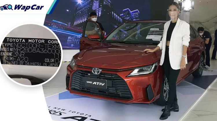 D92A 2023 Toyota Vios: Designed by Daihatsu? Let's spot the similarities with a DNGA Ativa