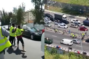 War of the tow trucks; 5 suspects arrested for fighting over who gets to tow a car in Penang