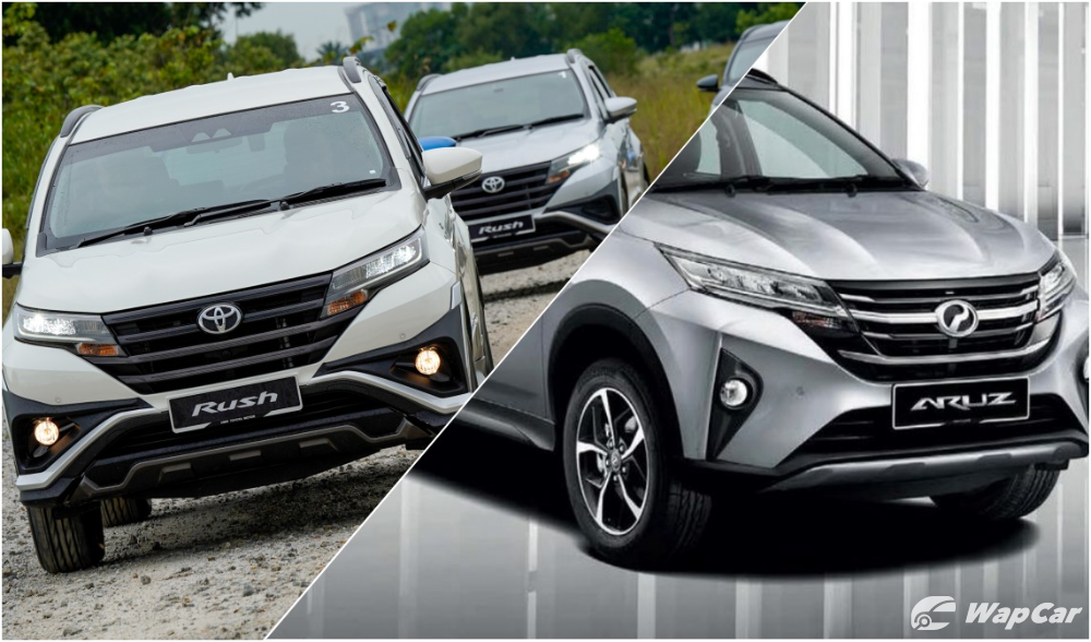 Perodua Aruz vs Toyota Rush, the choice is obvious