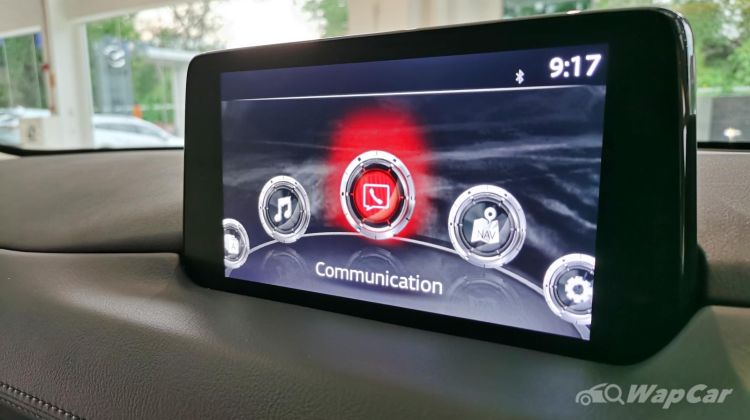 Larger 8-inch screen in 2021 Mazda CX-5 option available, RM 1k