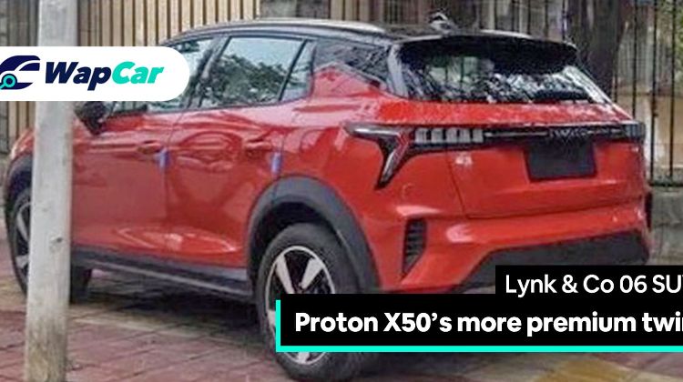 Proton X50's twin Lynk & Co 06 spotted, 1.5 turbo, priced from RM 72k in China?