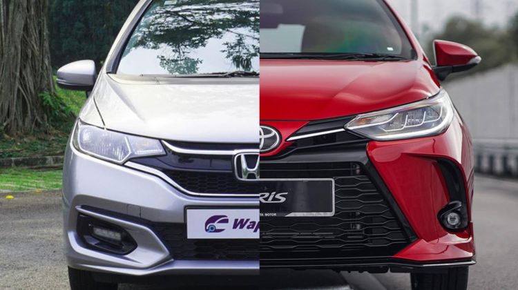 2021 Toyota Yaris vs Honda Jazz - Ageing Jazz still worth buying?