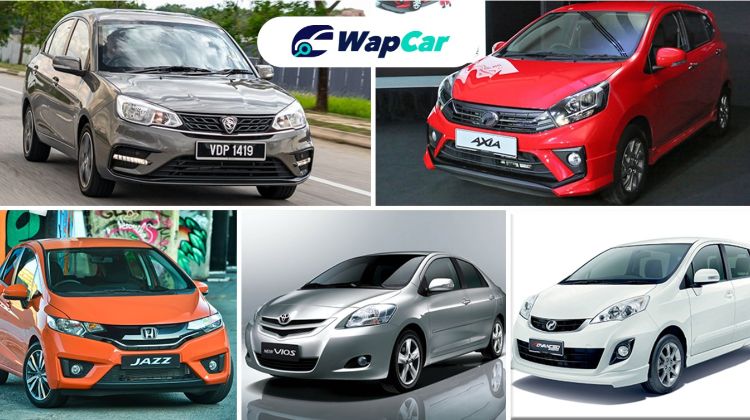 5 kereta bagus untuk dibeli bagi yang bergaji sekitar RM 2,500 sebulan
