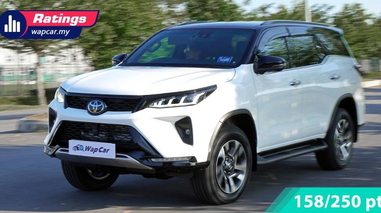 Ratings: 2021 Toyota Fortuner 2.8 VRZ - Decent in most aspects, except cost