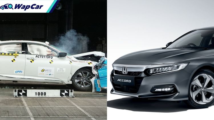 Honda Accord is ASEAN NCAP's overall safest car for 2019-2020, almost perfect score