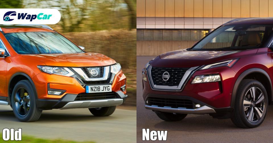 New vs Old: All-new 2021 Nissan X-Trail vs old model 01