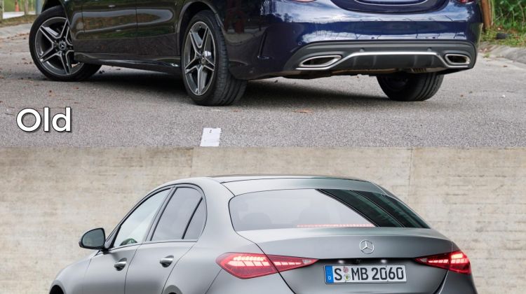 Old vs New: 2021 Mercedes-Benz C-Class (W206), like the new design better?