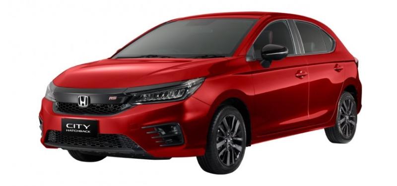 2021 Honda City Hatchback RS makes left-hand-drive debut in Philippines ...
