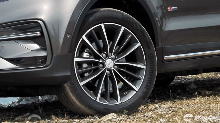 How much does Proton X70’s 19-inch tyres cost?