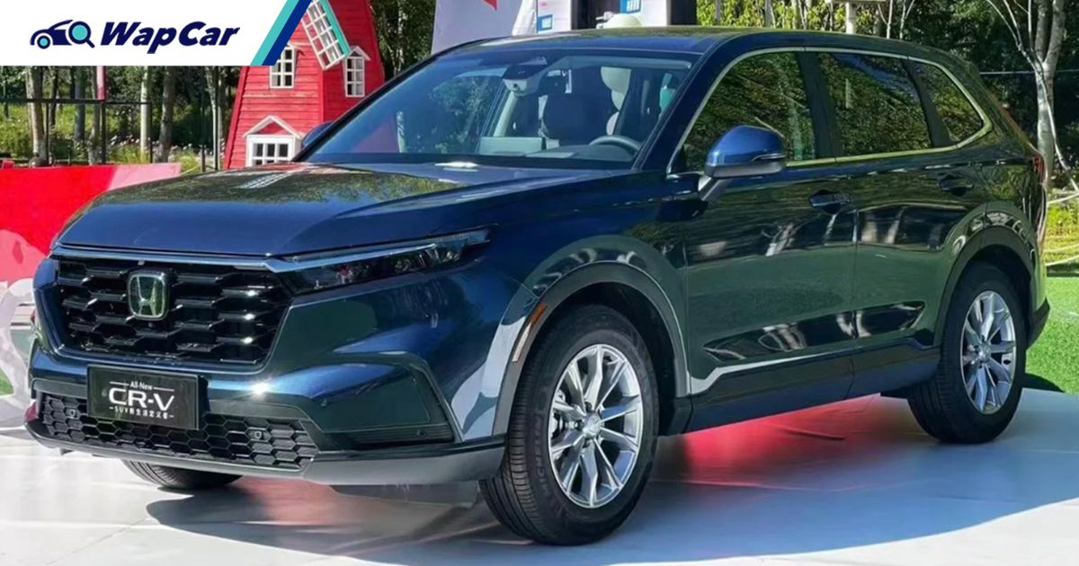 All-new 2023 Honda CR-V makes Chinese debut; 7-seater to come first, PHEV in the works 01