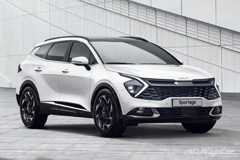 Scary-looking all-new 2022 Kia Sportage opened for pre-orders in Korea 02