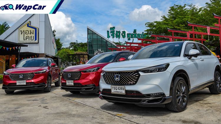 2022年7月Honda HR-V在泰国排名第一，创下最高月销量纪录，紧咬Corolla Cross