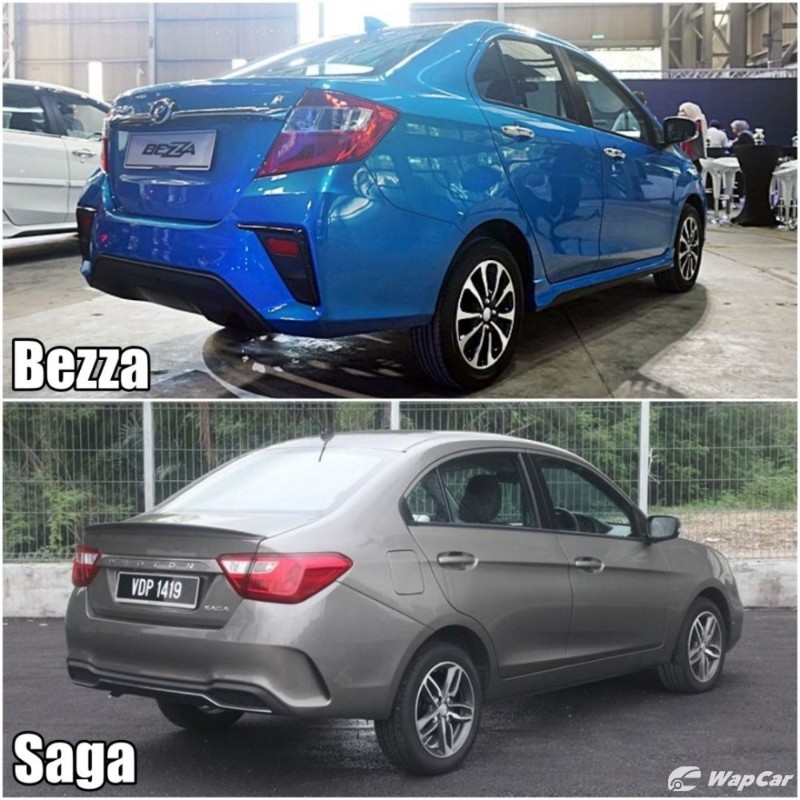 New 2020 Perodua Bezza vs 2019 Proton Saga  How do they compare?  WapCar