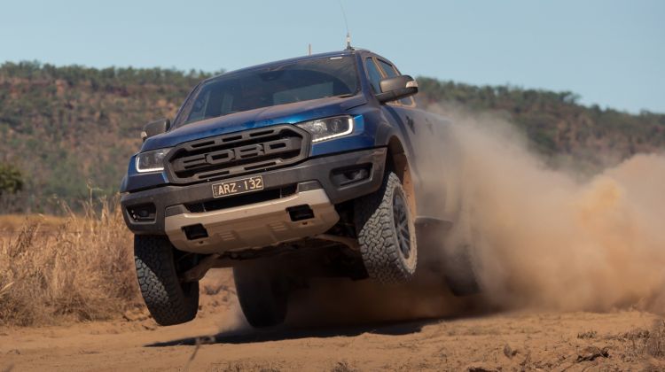 How much of the Ford Ranger Raptor is inspired by racing technology?