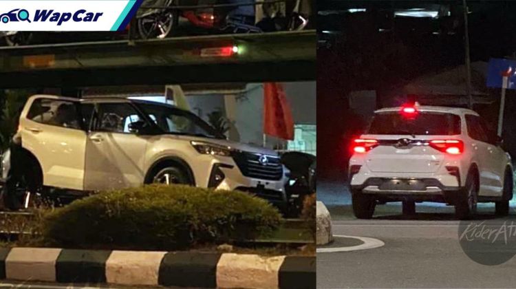 Spied: First look at undisguised Perodua Ativa (D55L)!