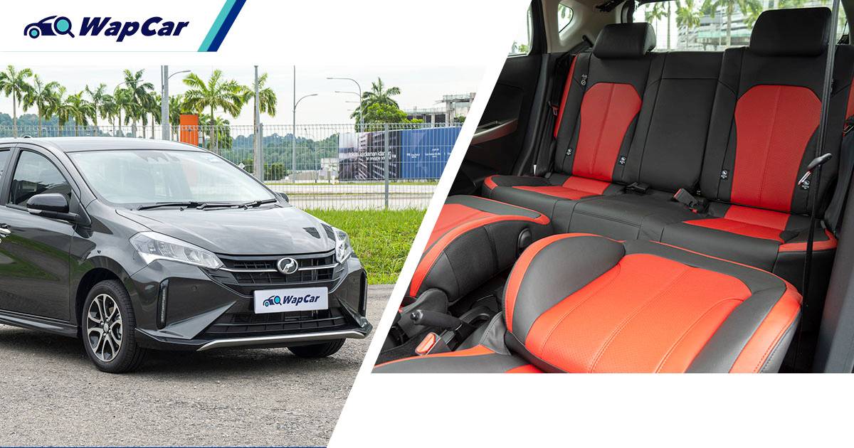 The 2022 Perodua Myvi facelift's seating configuration almost rivals City Hatchback's ULTRA Seats 01