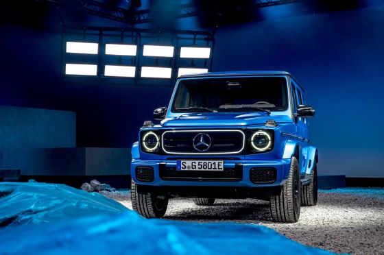 For the tycoon that likes cars to turn like tanks - 2024 Mercedes-Benz G-Class BEV debuts; up to 473 km range, stronger off-road than G63