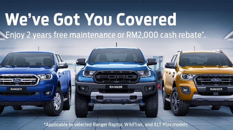 Ford Ranger XLT Plus facelifted in Malaysia! RM 129,888, new front design