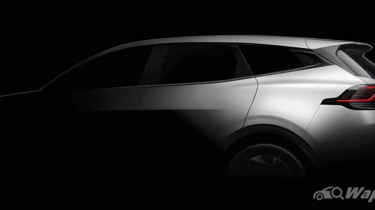Next-gen 2022 Kia Sportage (NQ5) teased: Sci-fi looks, huge curved digital screen!