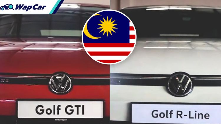 CKD 2021 VW Golf GTI, Golf TSI R-Line (Mk8) officially teased in Malaysia