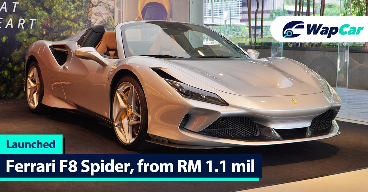 Ferrari F8 Spider launched in Malaysia – 720 PS/770 Nm, infinite headroom, from RM 1.1m before tax 01
