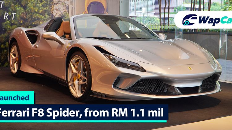 Ferrari F8 Spider launched in Malaysia – 720 PS/770 Nm, infinite headroom, from RM 1.1m before tax