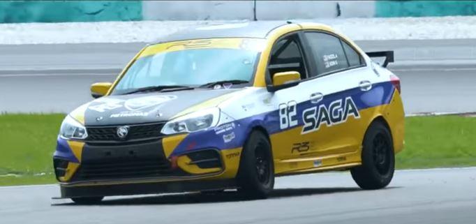 Proton Saga R3 racecar 