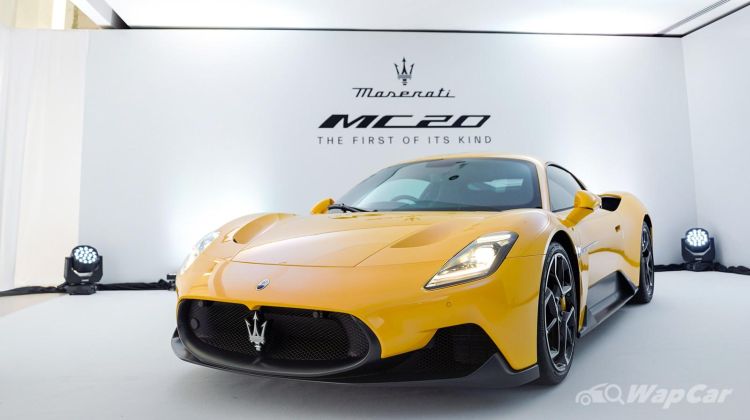 Priced from RM 1m, 630 PS, yet still pumps RON 95 - 2022 Maserati MC20 now in Malaysia