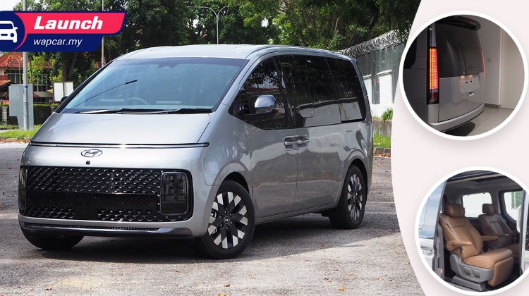 This over Alphard/Vellfire? Priced from RM 359k, Hyundai Staria launched in Malaysia