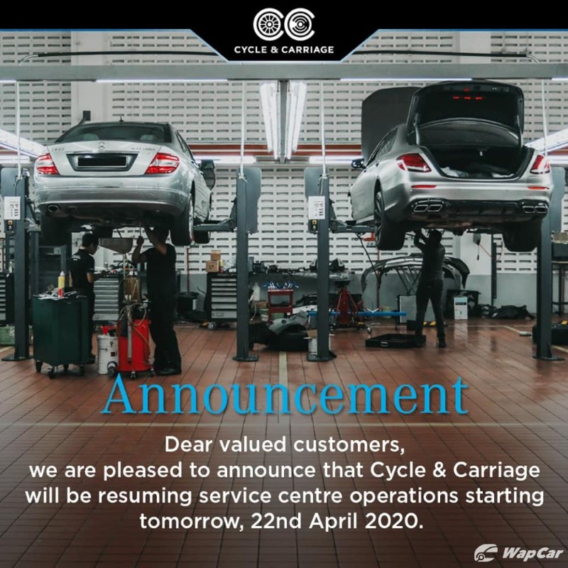 Cycle & Carriage Bintang Malaysia resumes service centre operations 02