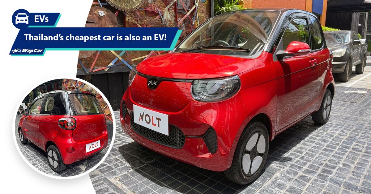 Far from 'kosong', the Volt City EV is Thailand's cheapest car with Apple CarPlay and Android Auto 01