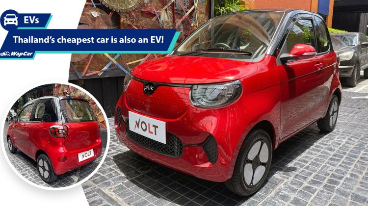 Far from 'kosong', the Volt City EV is Thailand's cheapest car with Apple CarPlay and Android Auto