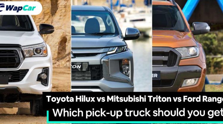 Toyota Hilux vs Mitsubishi Triton vs Ford Ranger: Which should be your next pick-up truck?
