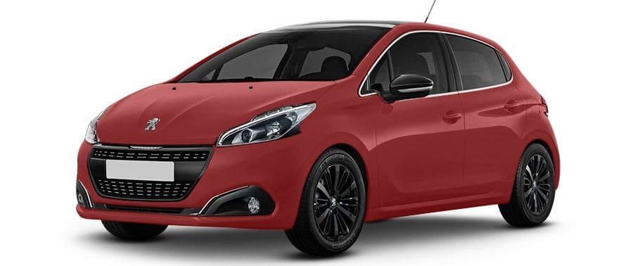 Peugeot 208 Rouge Red