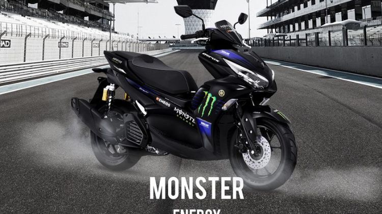 Yamaha Aerox 155 (NVX 155) Connected/ABS 2020 disarung 'Livery' edisi MotoGP di Indonesia