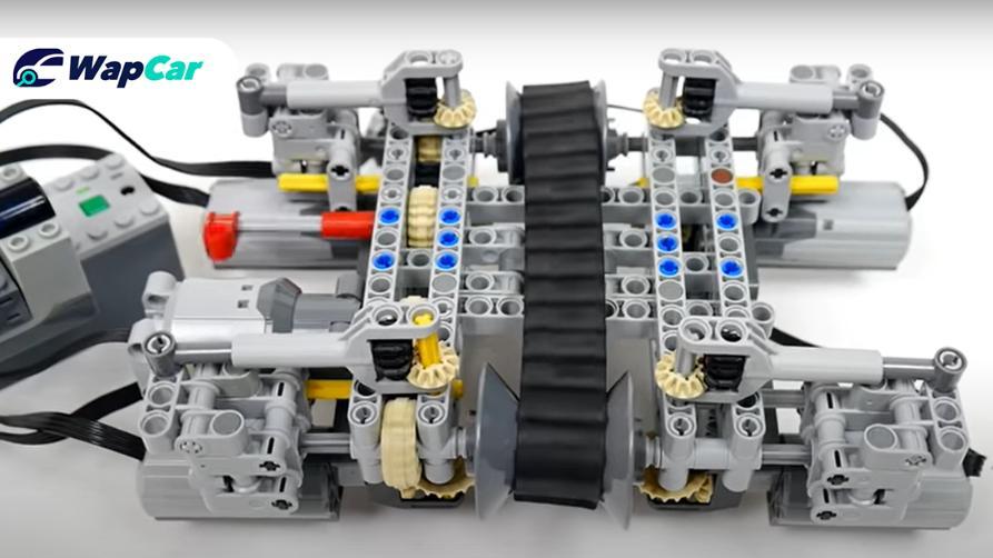 Awesome Lego set demonstrates how CVTs work 01