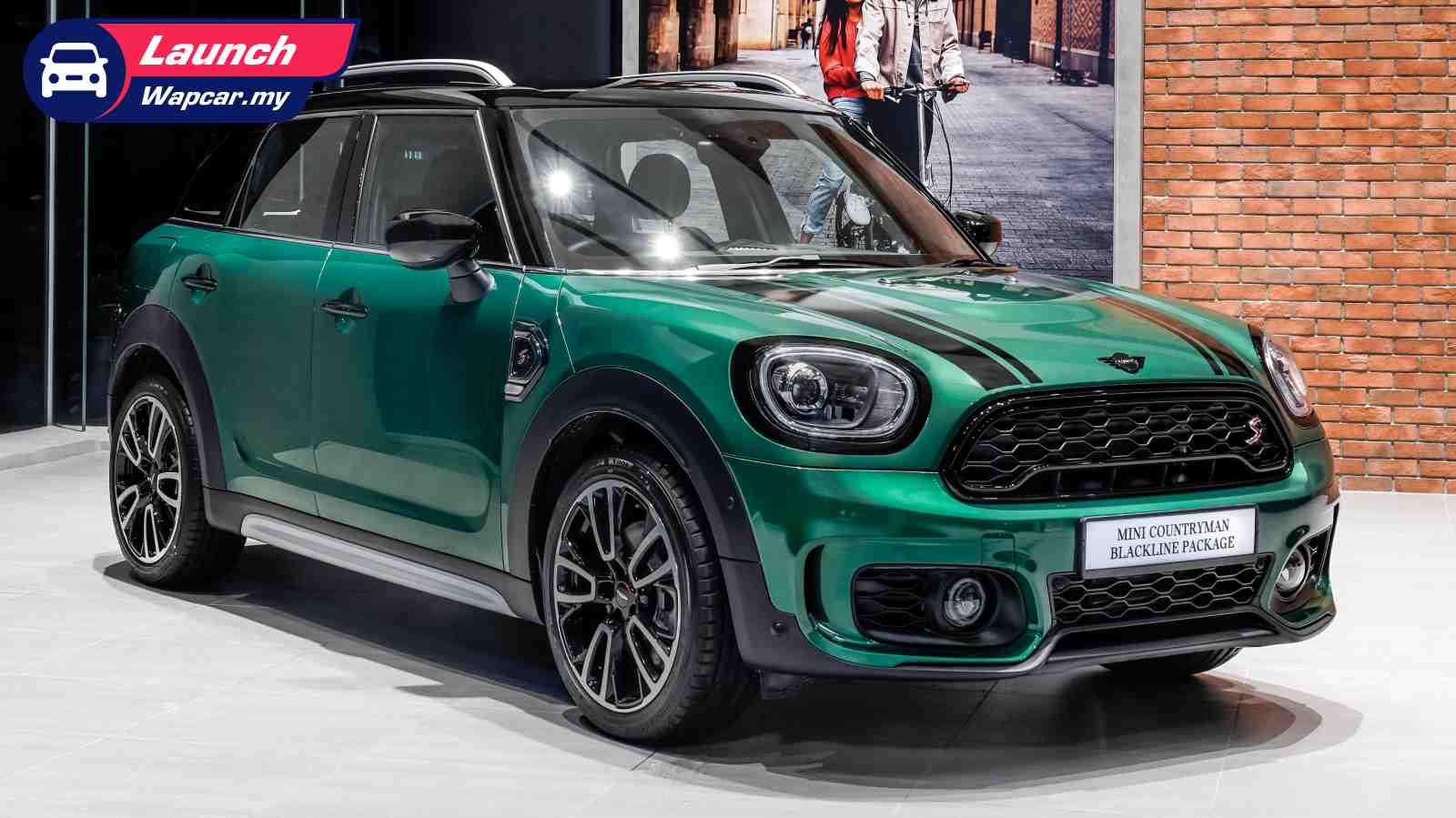 Fancy a MINI Countryman without chrome bits? Only 38 units available though 01