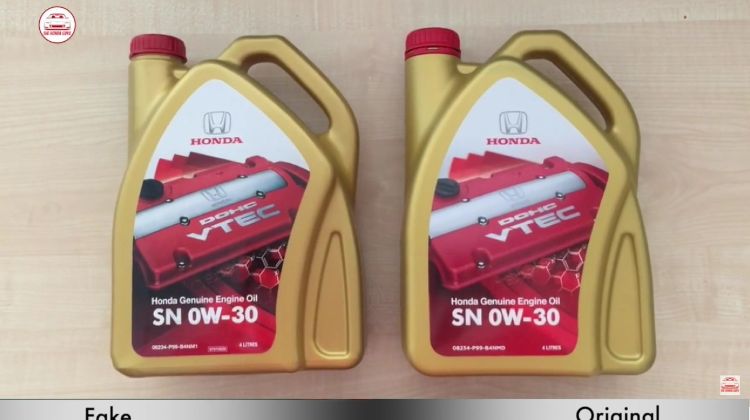How to spot fake Honda engine oil that won't have your VTEC kicking in