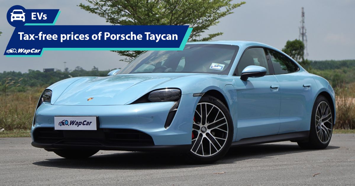 From RM 508k, 2022 Porsche Taycan is now tax-free in Malaysia 01