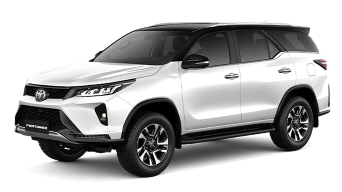 Toyota Fortuner Super White II with Black roof - for 2.8 VRZ Only