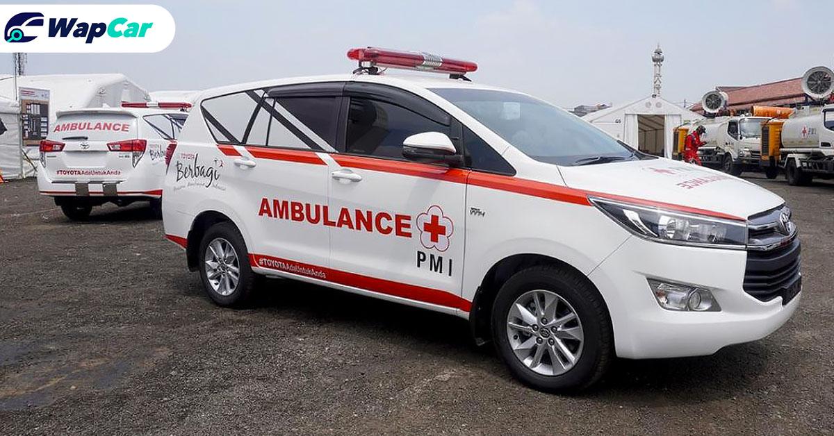 Here to save lives, this is the Toyota Innova ambulance 01