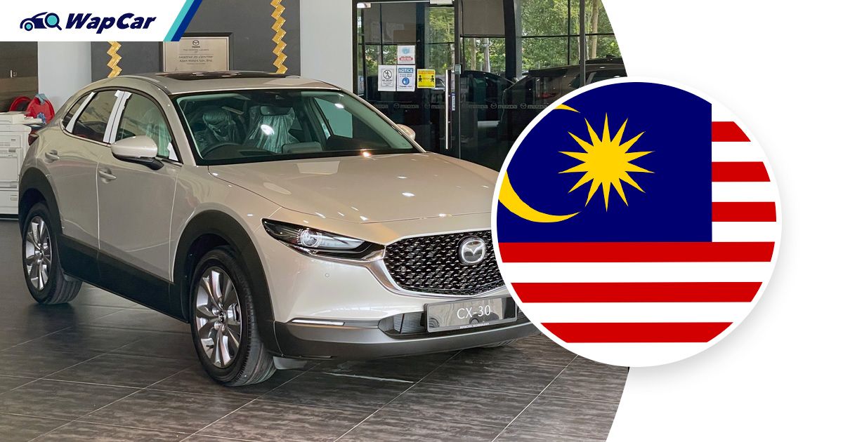 New 2022 Mazda CX-30 now in Malaysia, price up by RM 1k, Platinum Quartz Metallic colour 01