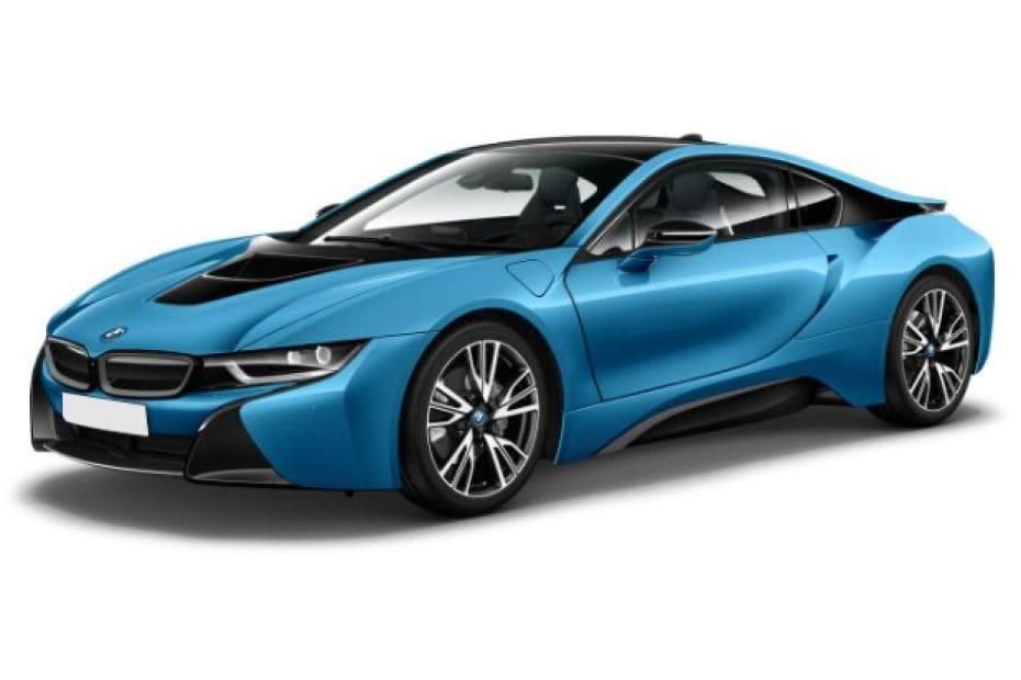 BMW i8 Roadster Protonic Blue With Highlight Frozen Grey Metallic