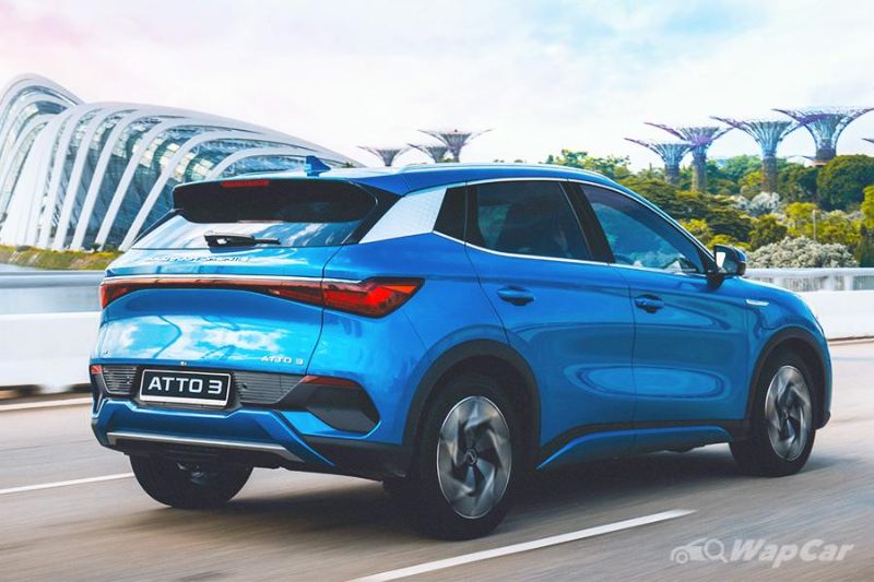 BYD Atto 3 launched in Malaysia; priced from RM 150k, X50-sized EV SUV ...