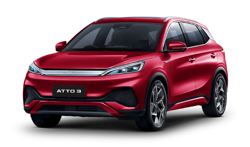 BYD ATTO 3 Parkour Red