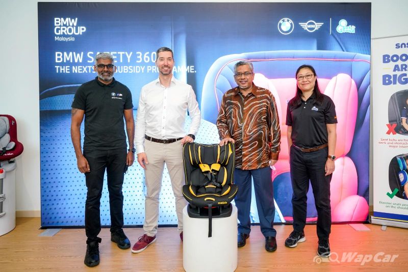BMW Malaysia gave away 90 child car seats to B40 families in latest round of subsidy programme 02