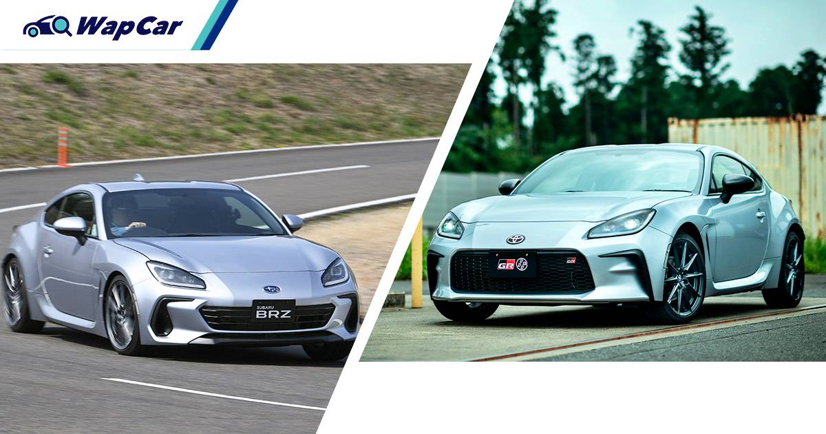 2022 Toyota GR86 vs 2022 Subaru BRZ: Which is the better sports car? 01
